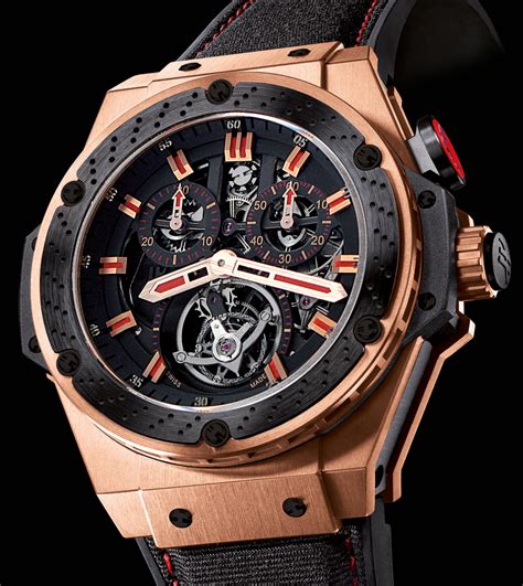 hublot king power tourbillon gold|hublot king power f1 watch.